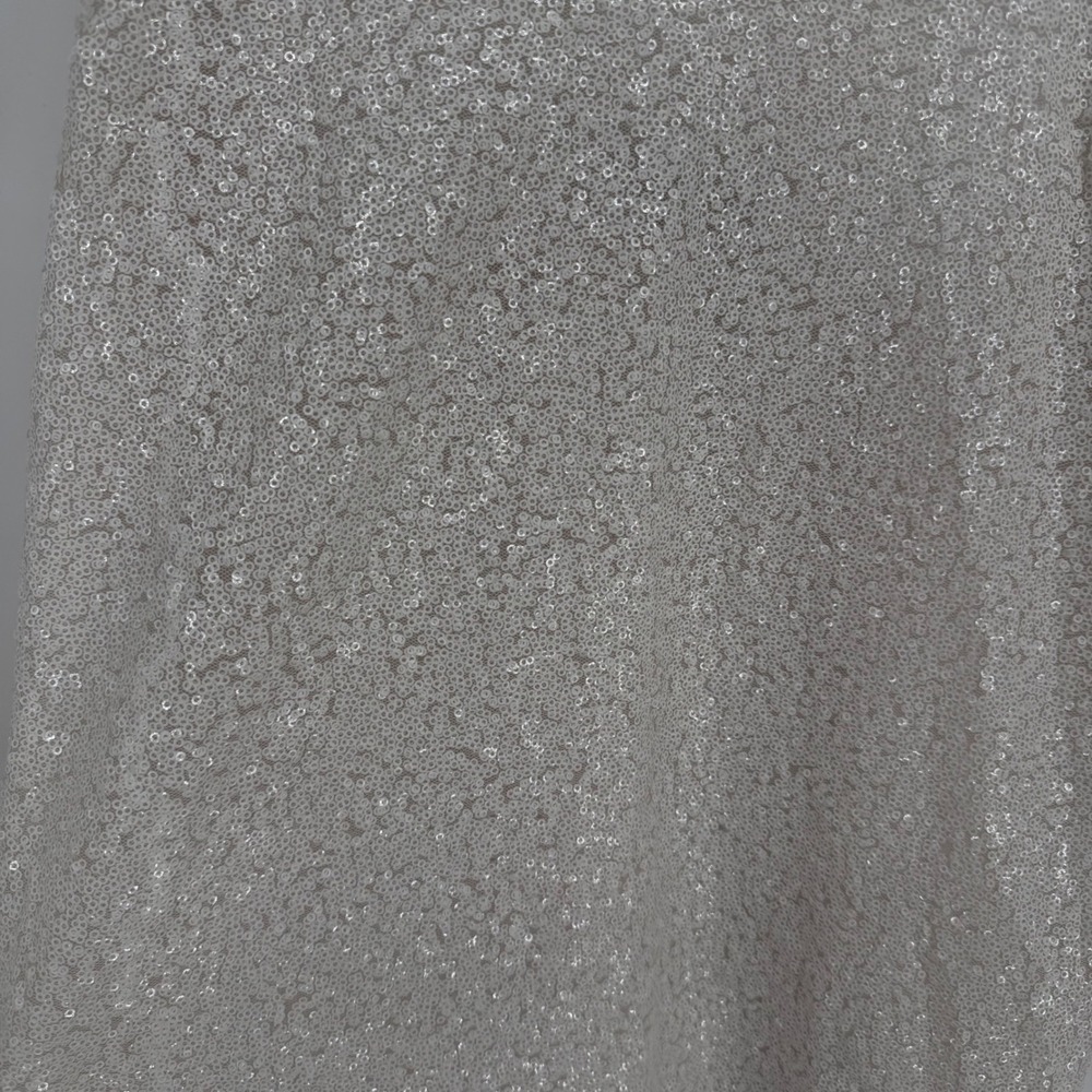 Shinestar Sequin V-Neck Slip Dress Top with Crisscross Straps Womens Large - Picture 4 of 9